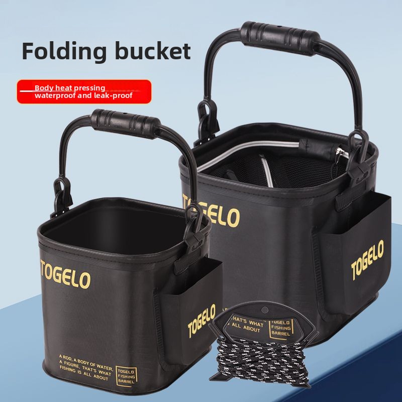 Fish bucket New folding fishin - огляд і ціна Fishing Equipment Usa