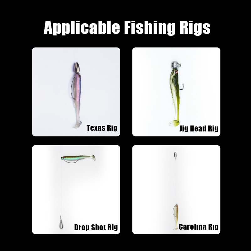 FISHANT Fat Real Fish T-Tail S - огляд і ціна Fishing Equipment Usa