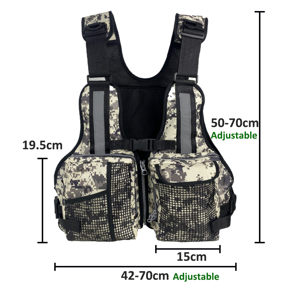Outdoor Fishing Vest with Mult - огляд і ціна Fishing Equipment Usa