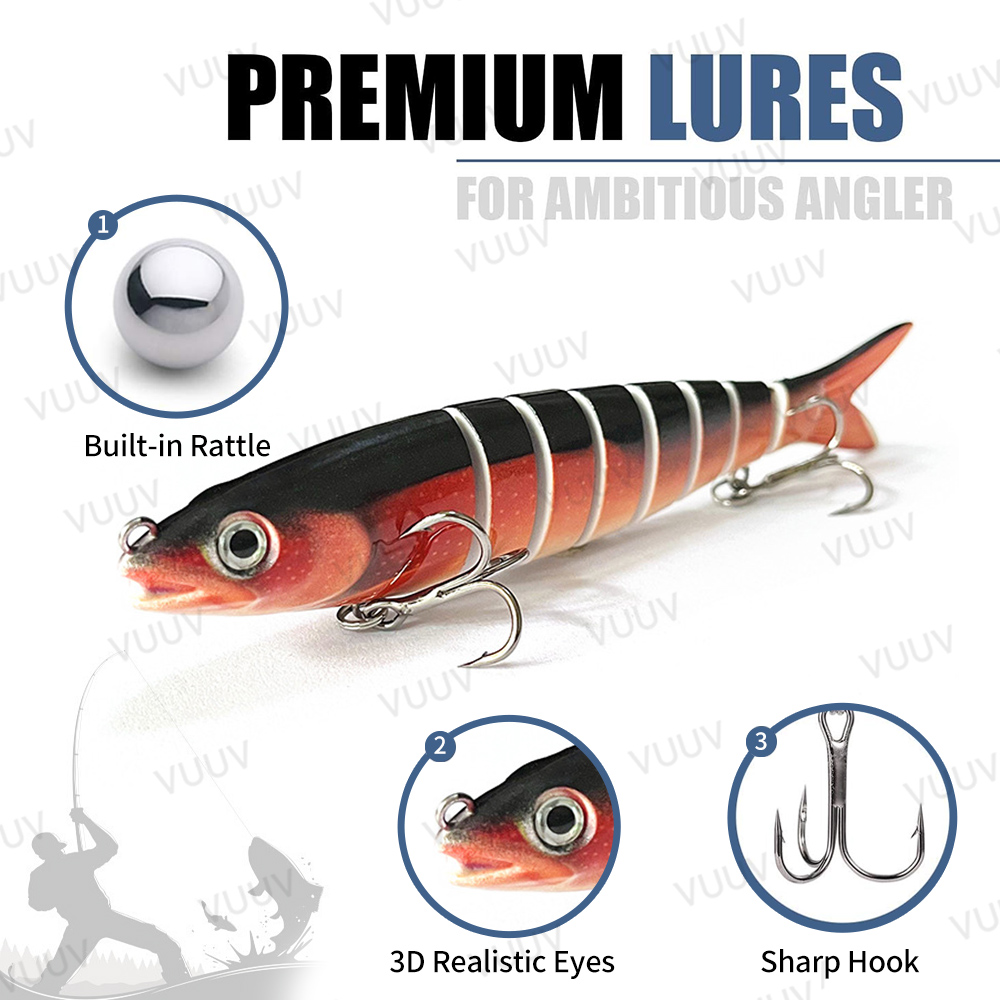 10 pcs Fishing Lures for Bass  - огляд і ціна Fishing Equipment Kit