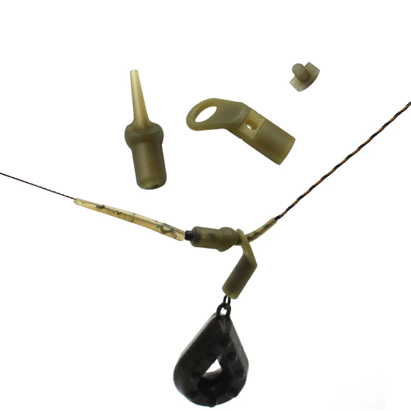 12 Pieces Carp Fishing Run Rig - огляд і ціна Fishing Equipment Kit