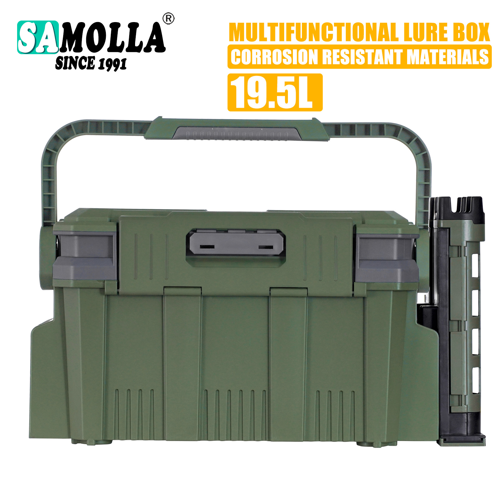New Large Fishing Box Suit 19. - огляд і ціна Fishing Equipment Kit