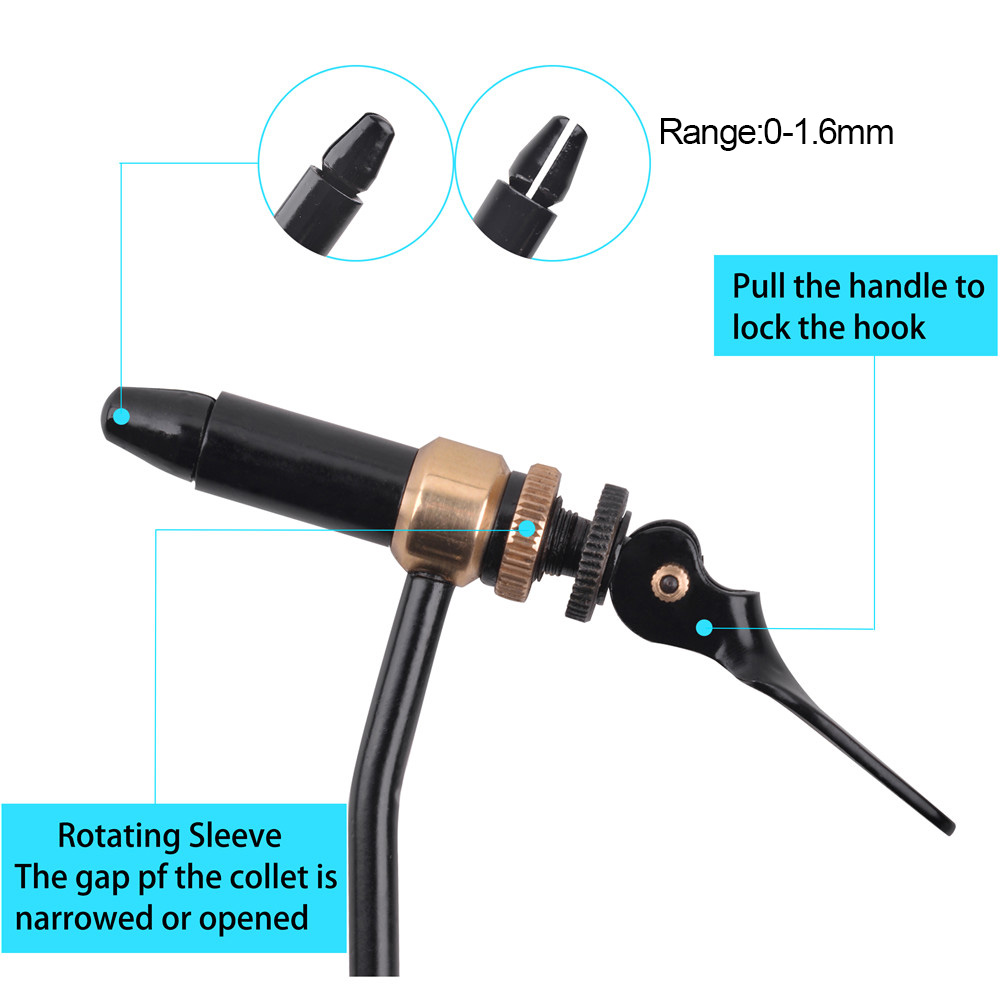 Rotary Fly Tying Vise Tool Saf - огляд і ціна Fishing Equipment Kit