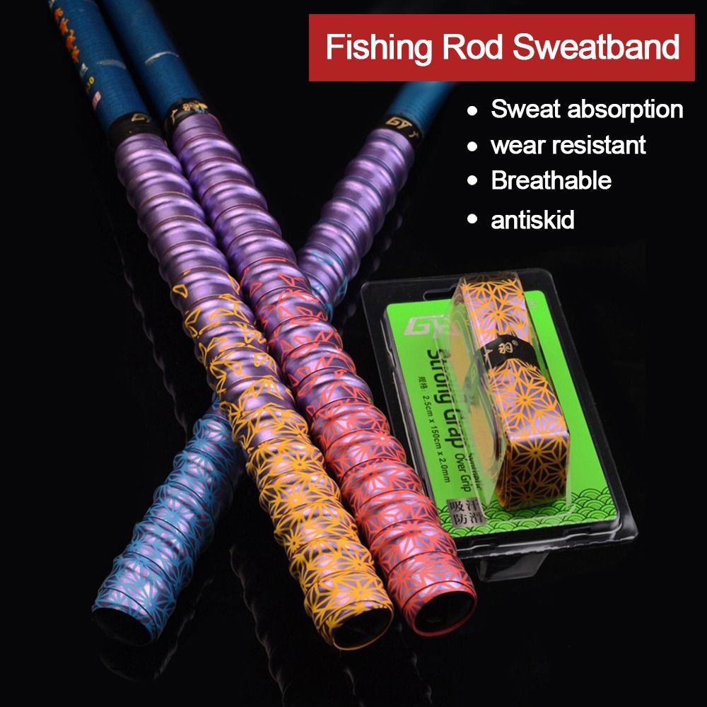 Gradient Colorful Thickened Sp - огляд і ціна Fishing Rod Wrap Tape