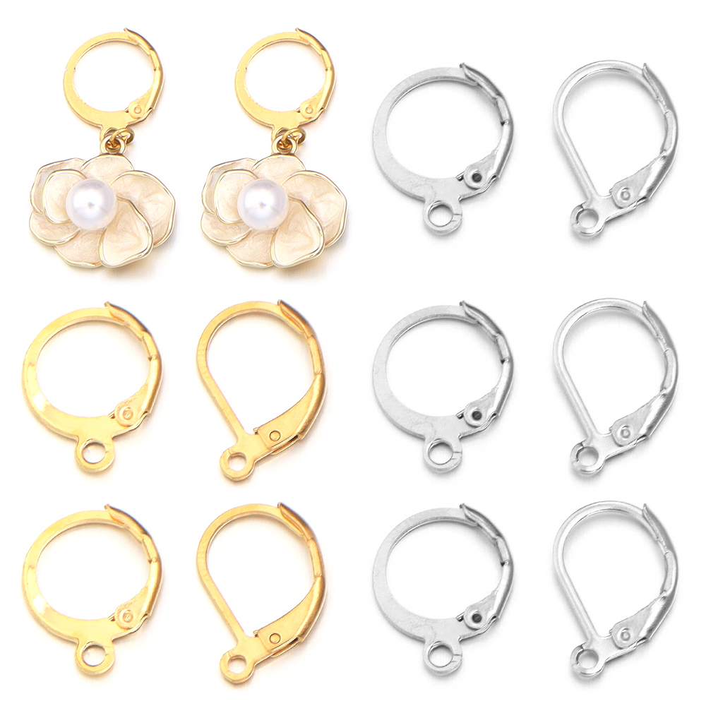20pcs/lot Stainless Steel Ear  - огляд і ціна Circle Hook Set