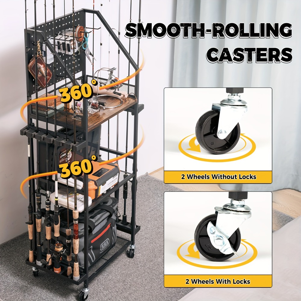 Fishing Rod Holders for Garage - огляд і ціна Fishing Equipment Holder